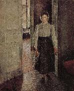 Camille Pissarro, young woman